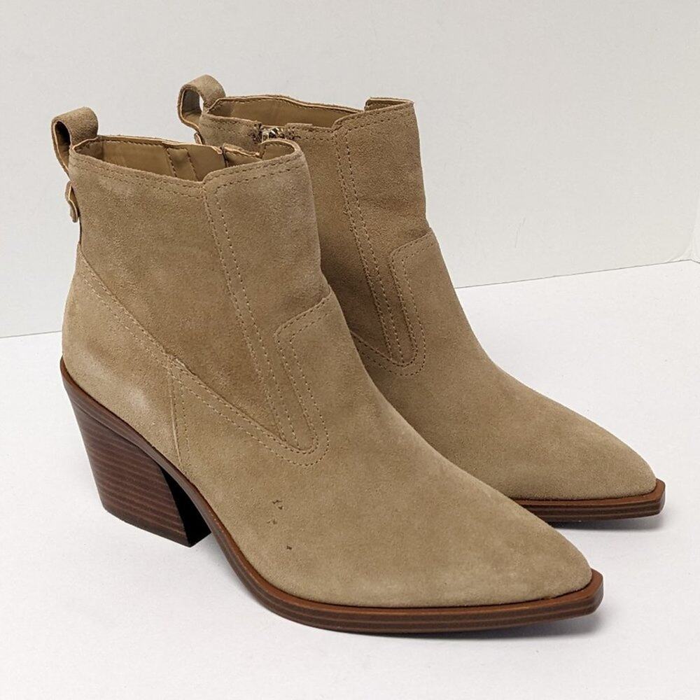 Vince Camuto Briyeonda Ankle Boots, Tortilla Suede, Women's 8 M